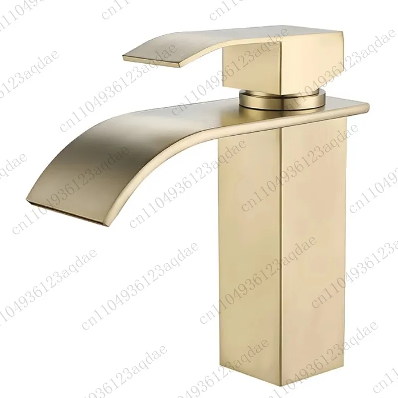 

Смеситель для раковины из нержавеющей стали, смеситель для раковины с одной ручкой, смеситель для кухни и ванной комнаты, смеситель для раковины