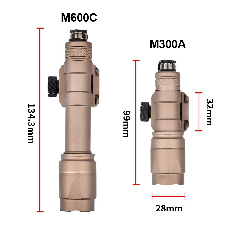 

WADSN M300 M600 Flashlight