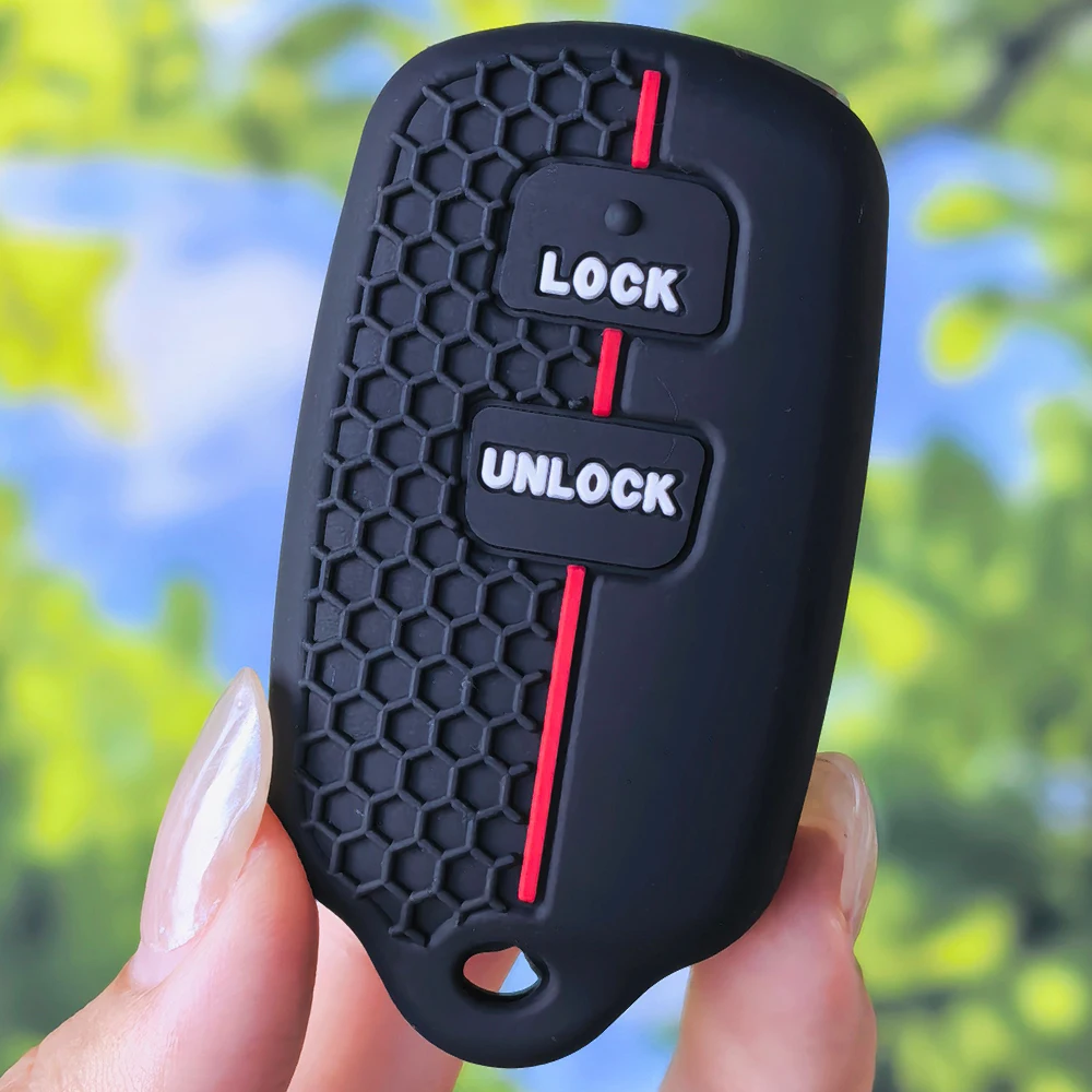 Ergonomic Grip Silicone Key Protector For Toyota 4Runner Camry Corolla Prius RAV4 Lexus SC300 Scion XB Pontiac Vibe Remote Fob
