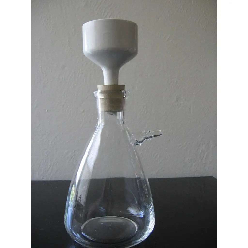 Ceramic Buchner Funnel Durable Filter Funnel Wide Mouth Lab Equipment for Chemical and Medicine Research