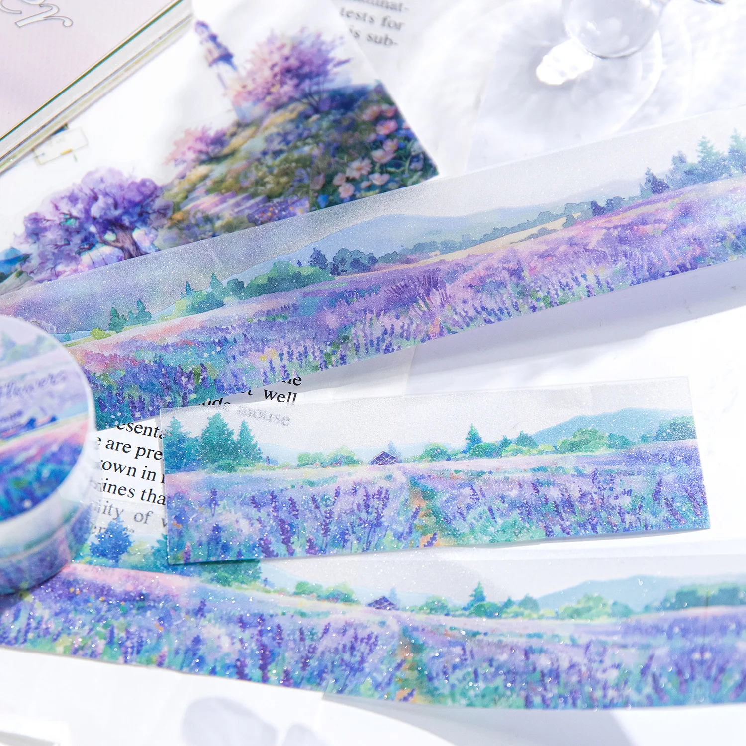 1pcs/lot Decorative Adhesive tapes endless stream of hills and rivers Diary masking Junk Journal Scrapbooking stikcers Japanese