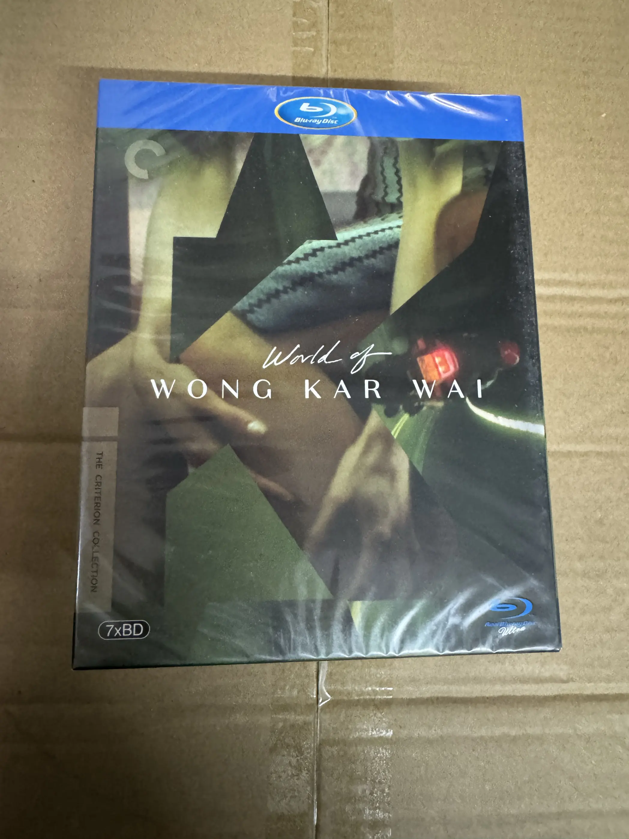 Colección de Discos Blu-ray de las Películas de Wong Kar-wai, Set de 7 Discos en HD, Bilingüe Mandarín y Cantonés