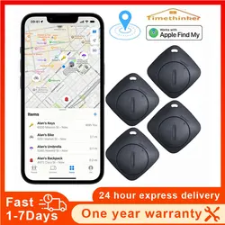 AiYaTo Bluetooth Key Finder work with Apple Find My Global Network Smart AirTag Tracker for IOS System Item Locator for Bags