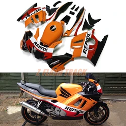 For Honda CBR600F CBR 600F CBR600 F F3 PC31 1997 1998 Cowl Body Fairing Kit Bodywork Injection Orange Black White Red