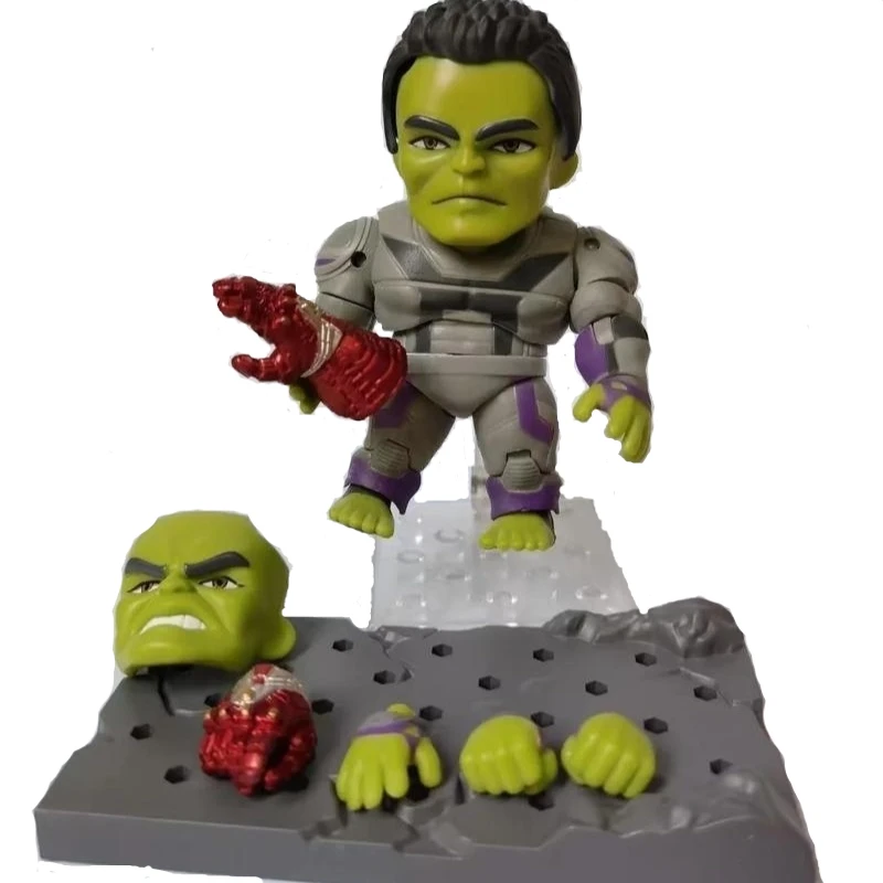 Em estoque original genuíno gsc hulk 1299 10cm coleção autêntica modelo animação personagem ação brinquedo ornamento de mesa