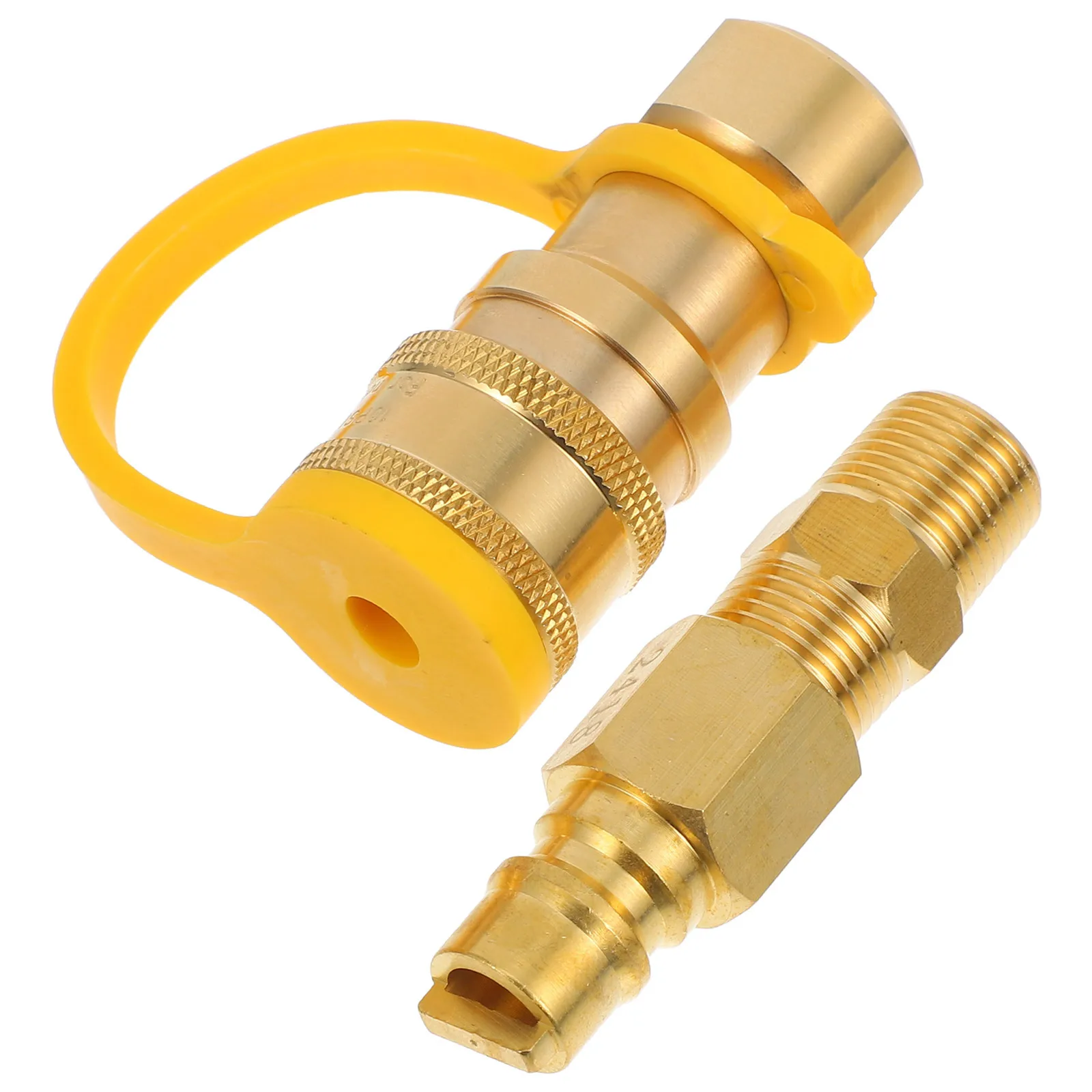 

Quick Connect Propane Hose 3/8" Male Thread For Tank Oven Grill Durable Brass Fitting Natural Gas Compatible Air Hose