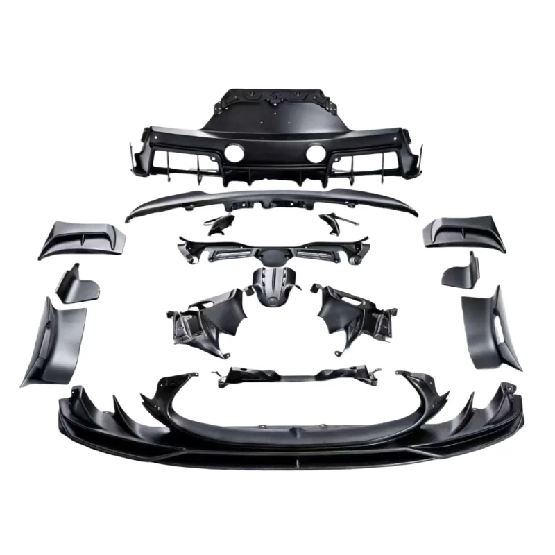 PK Style New Lightweight Design Dry Carbon Fiber Small Surround air Kit Suitable for Maserati MC20 Upgrade
