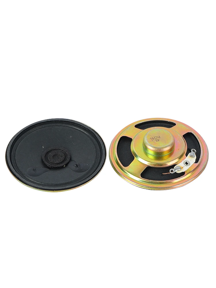 10pcs 8Ω 1W 2W 3W speaker diameter 50/57/66/77mm small speaker speaker inner magnetic paper tray 8 Ω 1W