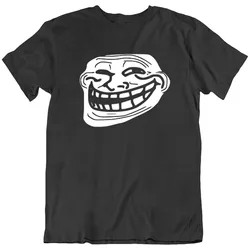 Camiseta divertida de trol Face Internet Meme, regalo nuevo