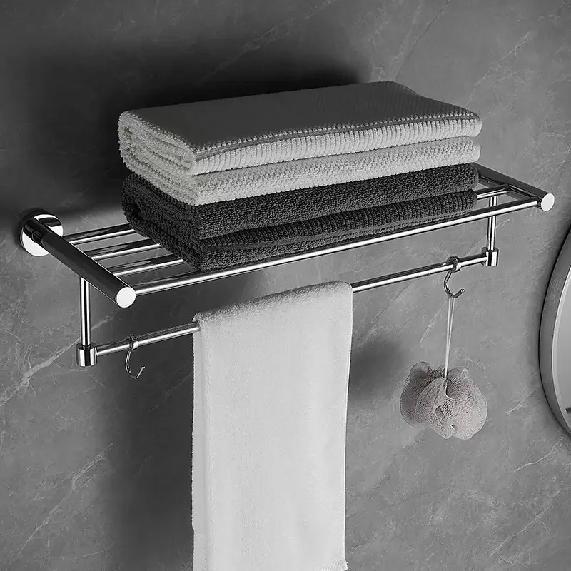 60cm-towel-rack-304-stainless-steel-brushed-gold-sliver-square-wall-mount-bathroom-bath-towel-bar-clothes-storage-holder-shelf