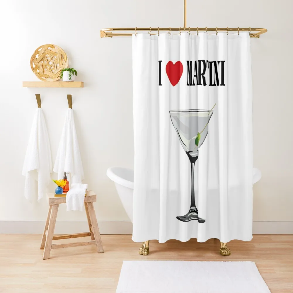 

Perect gift for Martini lovers! Shower Curtain Bathroom And Shower Products Bathroom Accessory Curtain