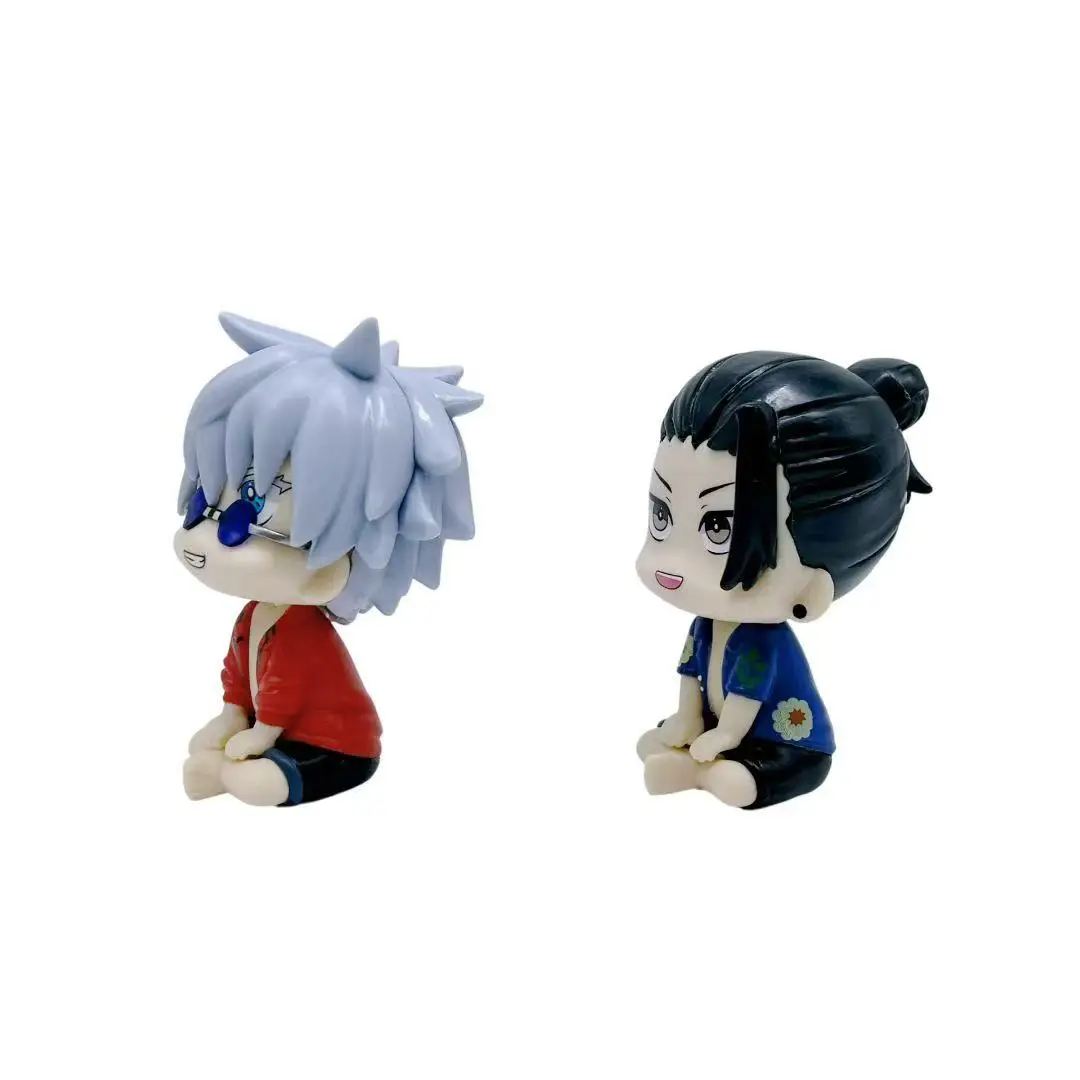 ألعاب أصلية أصلية من MegaHouse Look up Jujutsu Kaisen Gojo Satoru & Geto Suguru Q-version ألعاب قابلة للجمع 11 سم