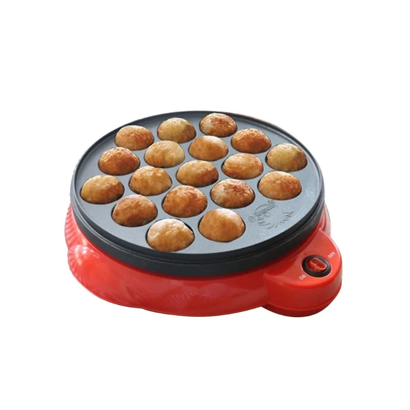 110V/220V Chibi Maruko Baking Machine Household Electric Takoyaki Maker Octopus Balls Grill Pan Professional Cooking Tools