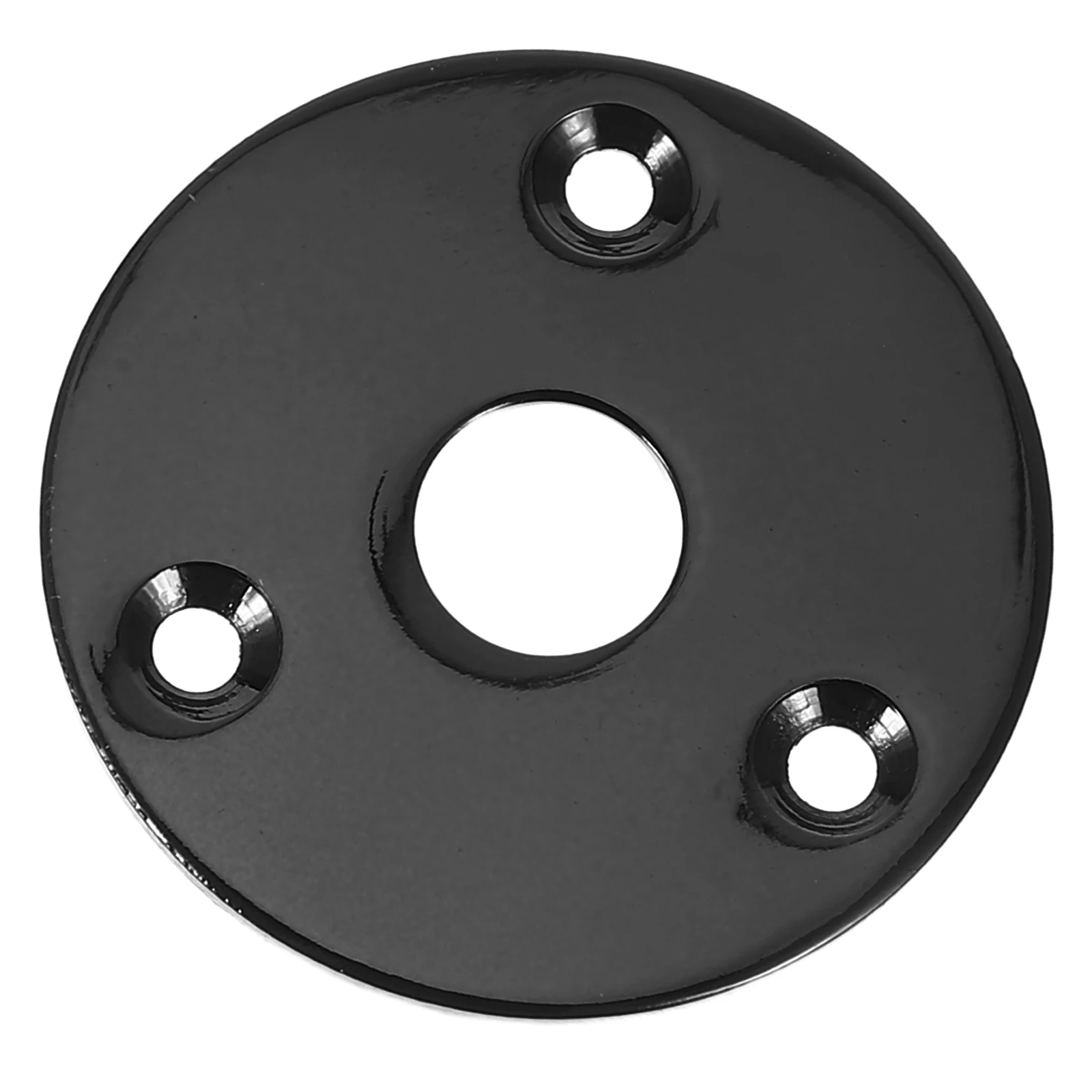 

Cat Eye Jack Plate Round 1/4 Inch Indented Metal Guitar Input Output Socket For Electric Guitar Bass Replacement Golden