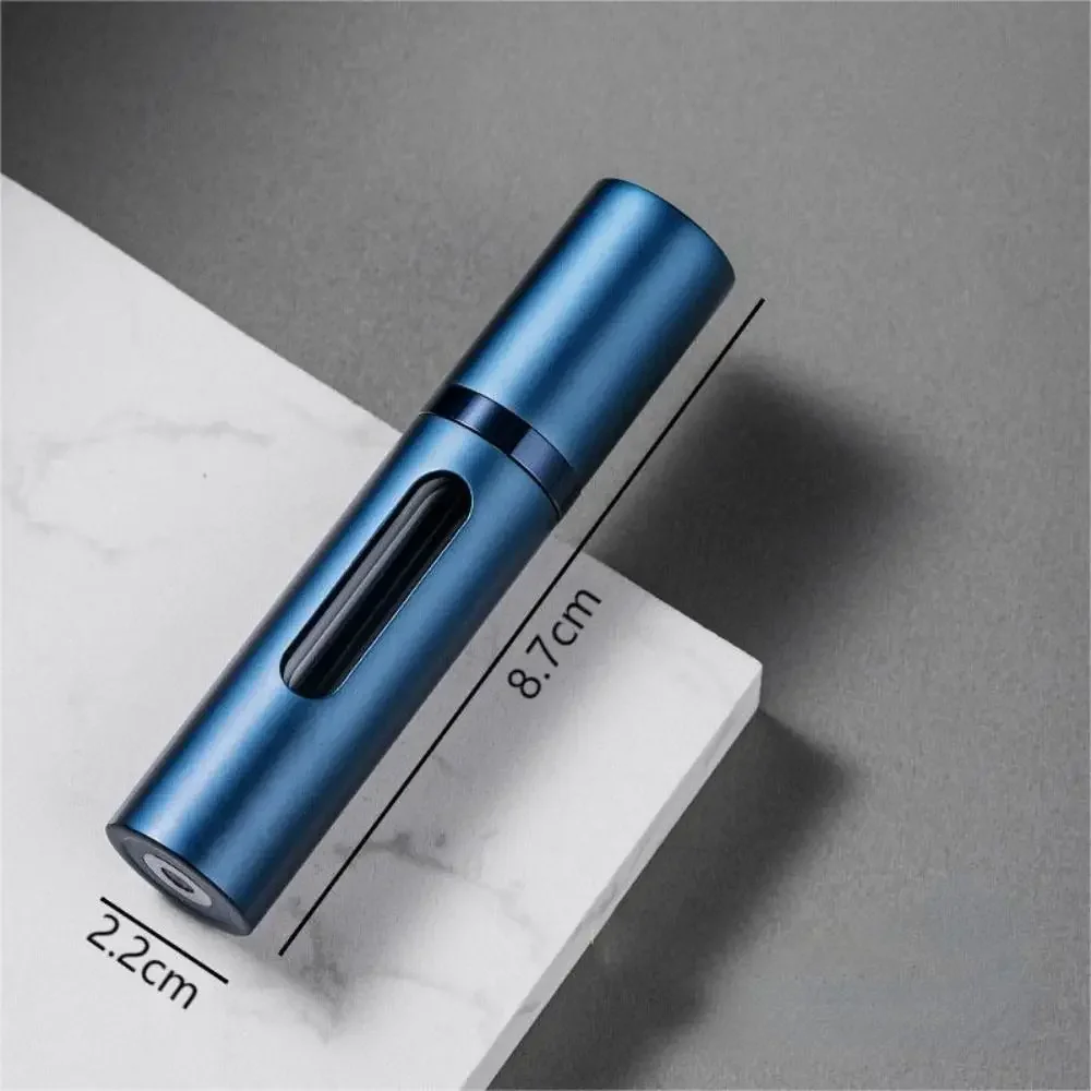 5ml Glass Refillable Perfume Bottle with Spray Scent Pump Portable Travel Empty Cosmetic Containers Mini Spray Atomizer Bottle