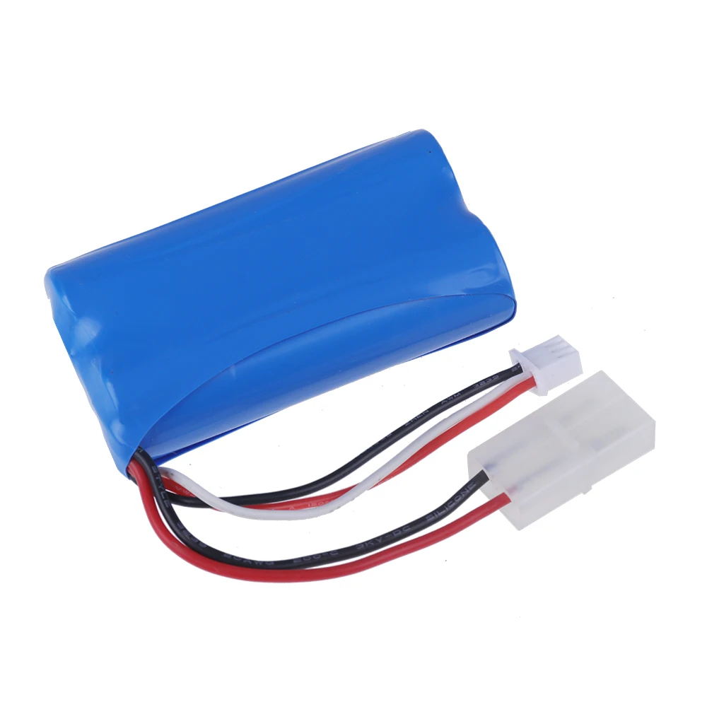 7.4 V 3500mAH 25C batteria agli ioni di litio con Tamiya Plug 2S per telecomando elicottero auto serbatoio barca giocattolo 7.4 V 18650 giocattolo