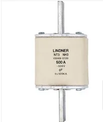 

Предохранители: LINDNER NH3 NT3 500A 500V 8003,5007 gG-gL / NH3 NT3 560A 630A 8003,5607 8003,6307 500V / NH3 500A 500V 120KA aM