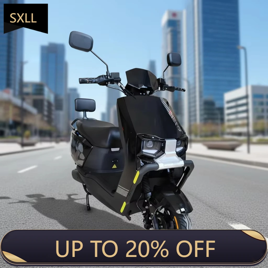 

SXLL High Speed 2000W 72V Street Motorcycle Adult Two Seater Motorcycle Remote Control Electric Motorcycle