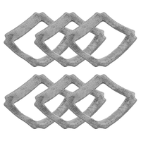 ABYN-6PCS Window Cleaning Robot Mop Cloth Cleaning Rag Towel Dust Cloth Cleaning Cloth For LIECTROUX YW710