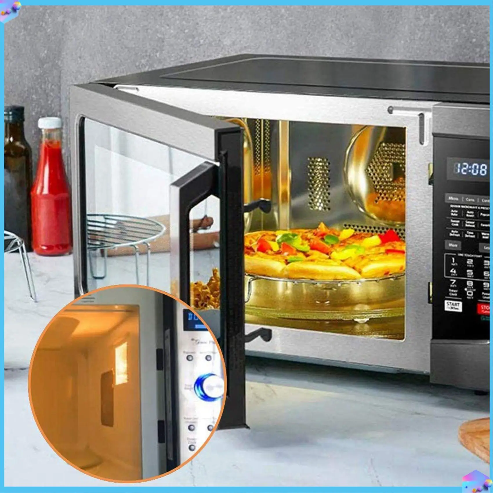 

A43T Oven Bulb,8Pcs E14 Oven 15W,Oven Bulb, SES Cap Clear Pac Pygmy Oven Lamp,E14 Resistant Up To 300 Celsius Light For Oven