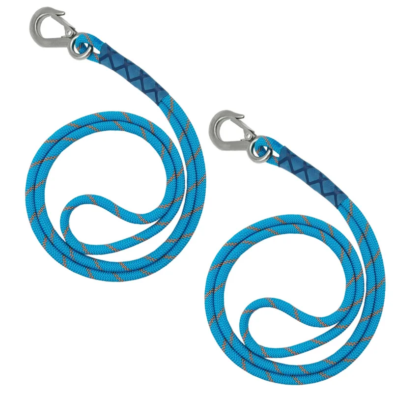 Multi-functional Tools Lanyard Heavy Duty Nylon Sling with Metal Hook Hammock Suspension Rope Suitable for Outdoor Hammocks