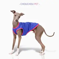 New summer pet vest cotton soft dog clothes italian greyhound whippet iggy print cat