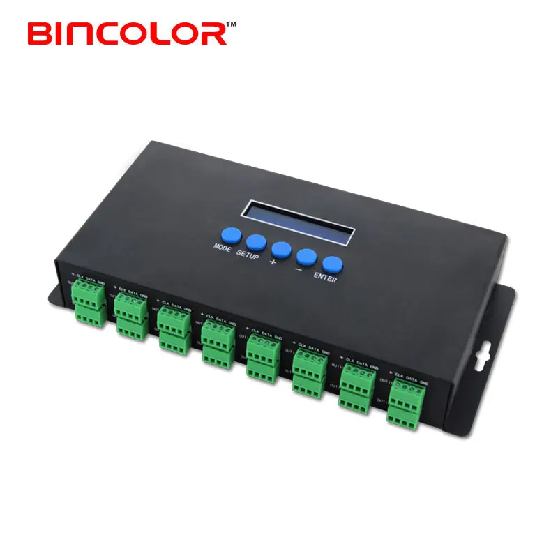 16 channels programmable TM1814 RGBW led strip DMX controller