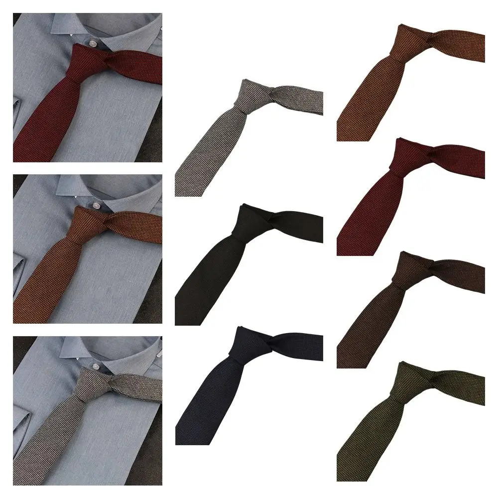 أزياء 6 سنتيمتر عرض شعرية التعادل الكلاسيكية لينة القطن Cravat اليابانية عارضة قميص اكسسوارات الرجال النساء