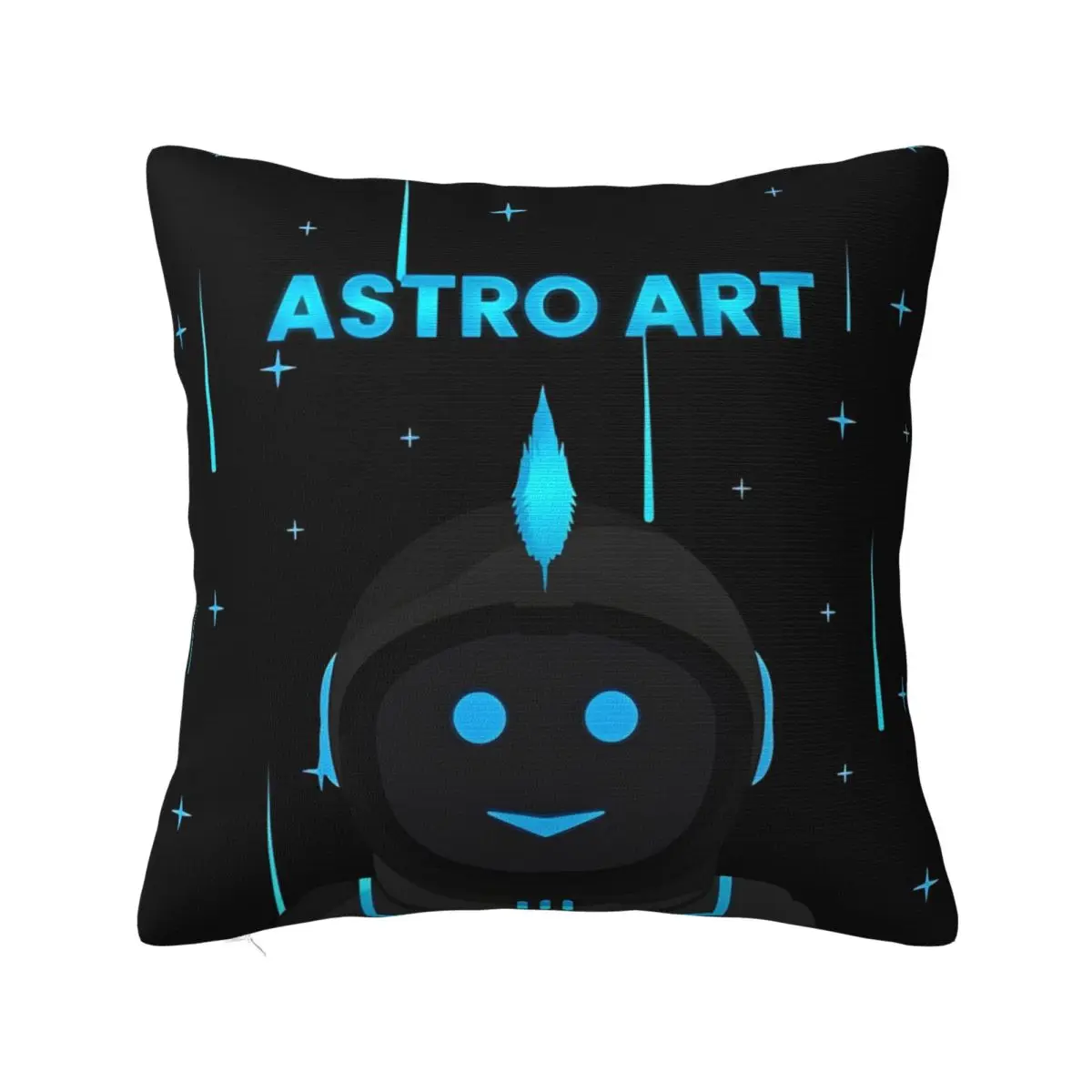 Astro Neon Astrobot Game Pillowcase Printed Polyester Cushion Cover Decorations Throw Pillow Case Cover Home Wholesale 40*40cm