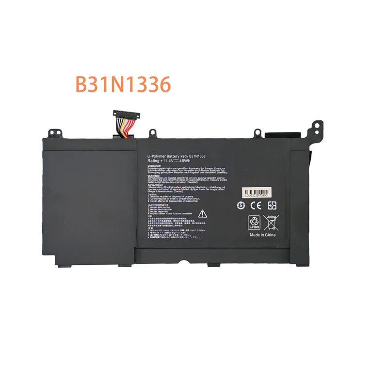 

B31N1336 Laptop Battery for ASUS VivoBook C31-S551 S551LB S551LA V551L V551LA K551L K551LN R553L R553LN R553LF 11.4V 48Wh