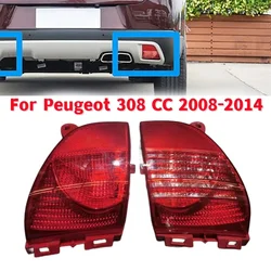 Car Rear Bumper Light Rear Fog Light Width Indicator Lamp For Peugeot 308 CC 2008-2014