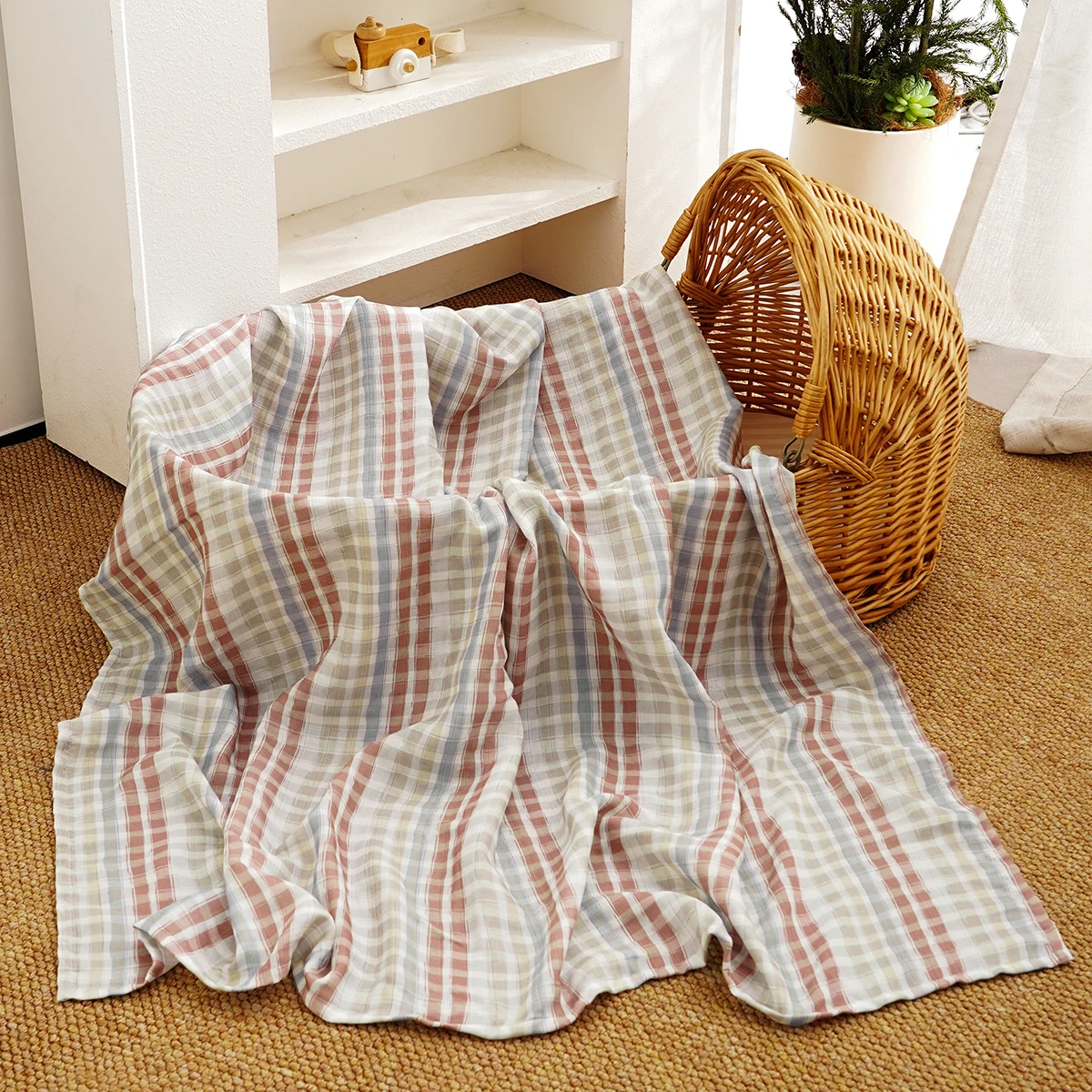 Baby Clothing Material - Кангоубэби 100% хлопковое всесезонное мусульманское одеяло