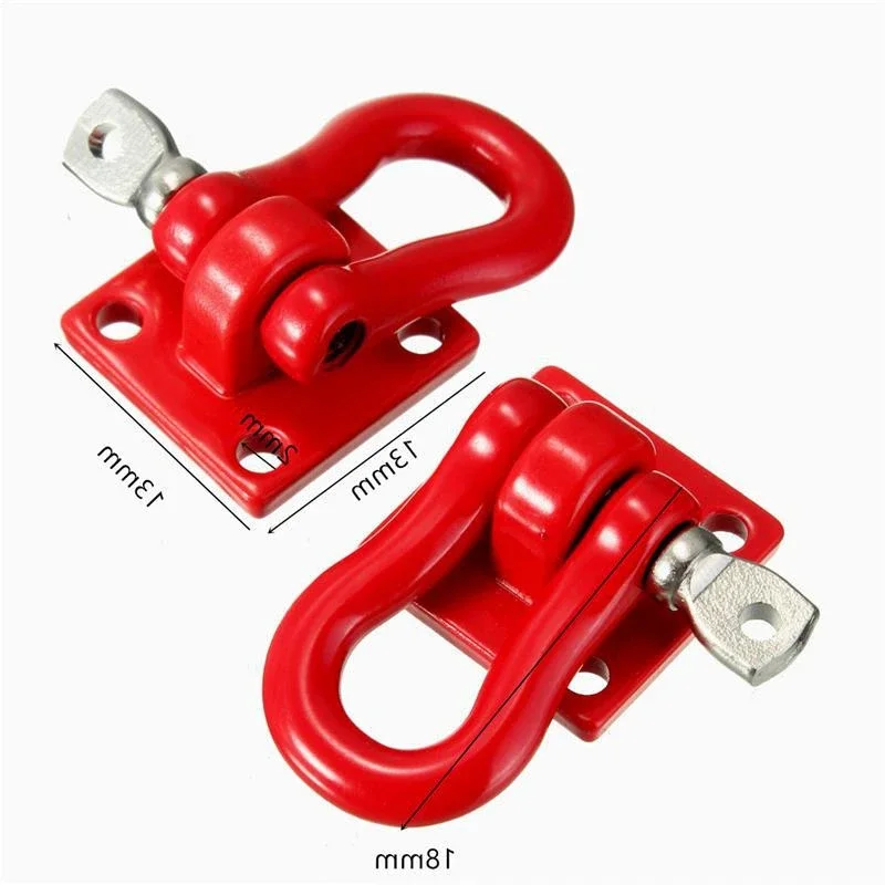 Аксессуары для RC Rock Crawler 1:10, буксирный крюк для осевого Wraith SCX10 90046 90047 RC4WD TF2 Tamiya CC01 TRX-4 D90 D110