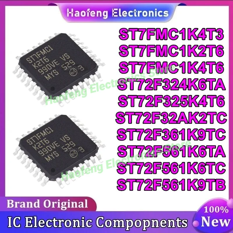 ST7FMC1K4T3 ST7FMC1K2T6 ST7FMC1K4T6 ST72F324K6TA ST72F325K4T6 ST72F32AK2TC ST72F361K9TC ST72F561K6TA ST72F561K6TC ST72F561K9TB