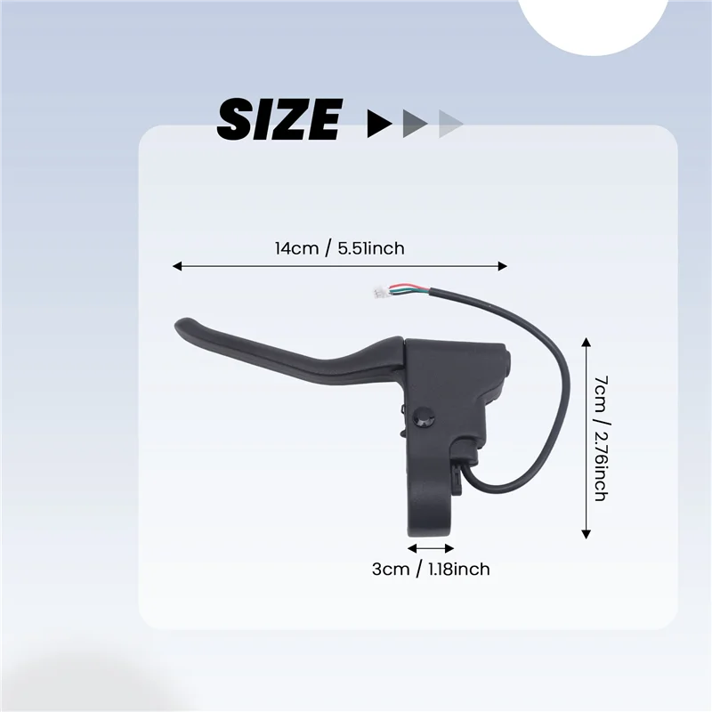 A68M-Roller Brems Griff Bremshebel Für Xiaomi M365 Elektrische Roller Ersatzteile Griff Bremse Reparatur Teile