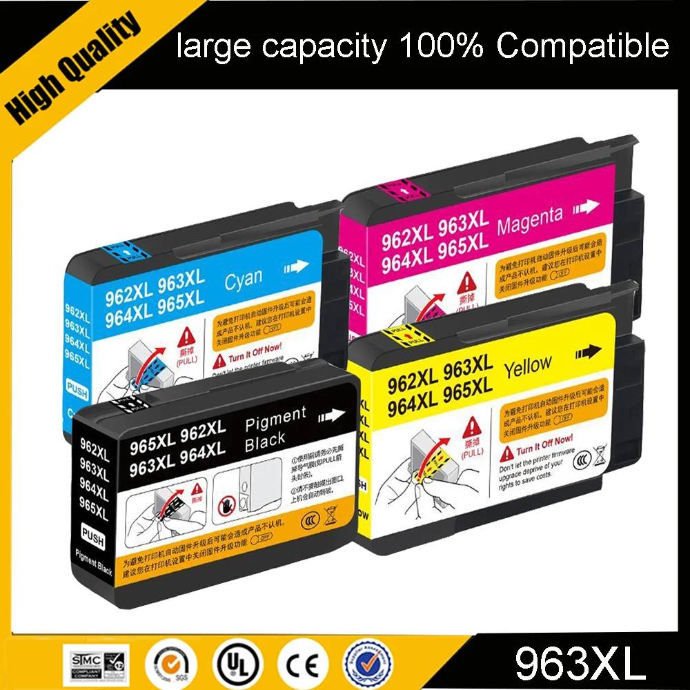 

for HP 963XL Compatible Ink Cartridge 963 HP963 OfficeJet Pro 9010 9012 9013 9014 9015 9016 9018 9019 9020 9022 9023 9025 9026