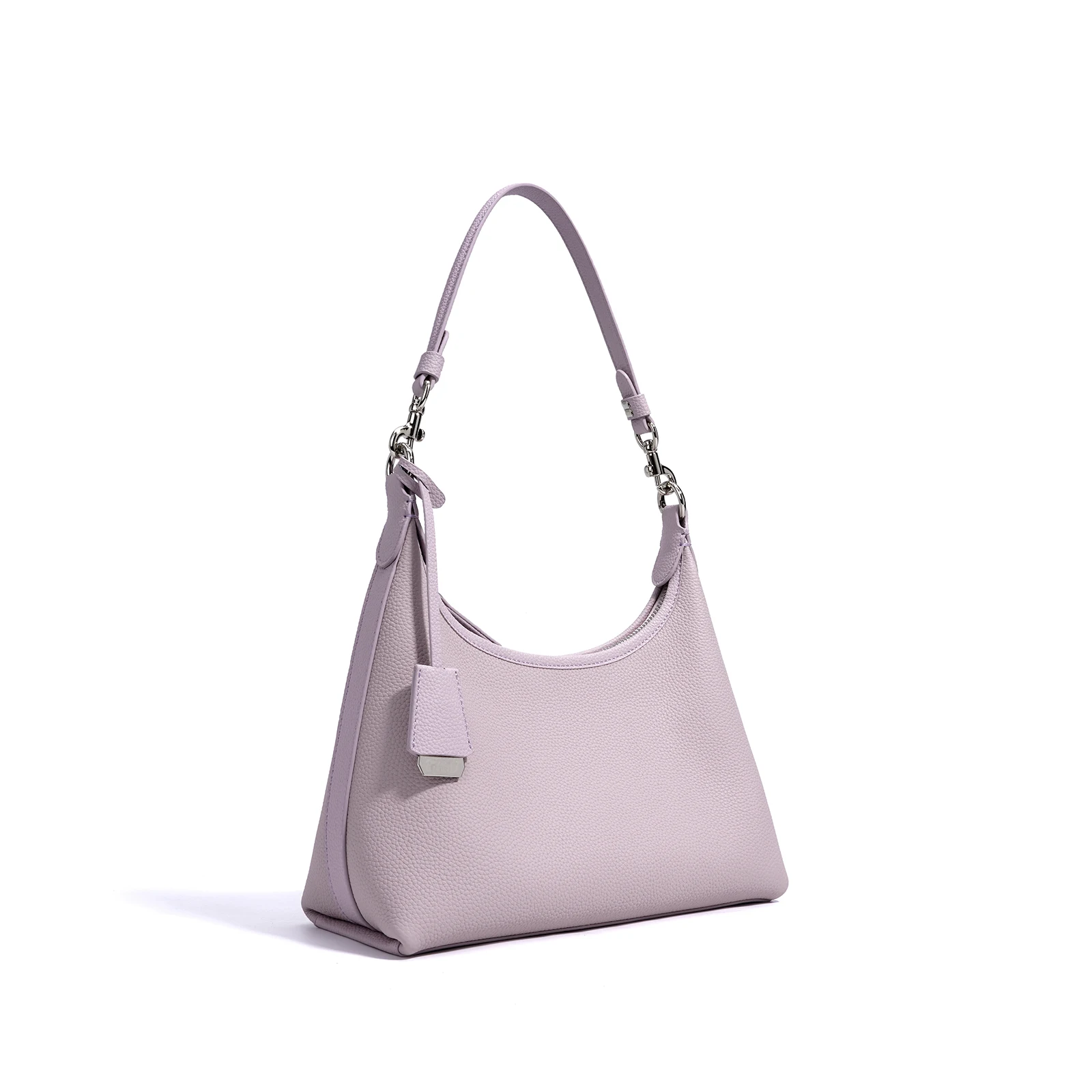 حقيبة كتف نسائية جلد طبيعي حقائب كروسبودي تصميم بوتيك إكسسوارات موضة نسائية حقيبة هوبو تحت الإبط ربيع 2025