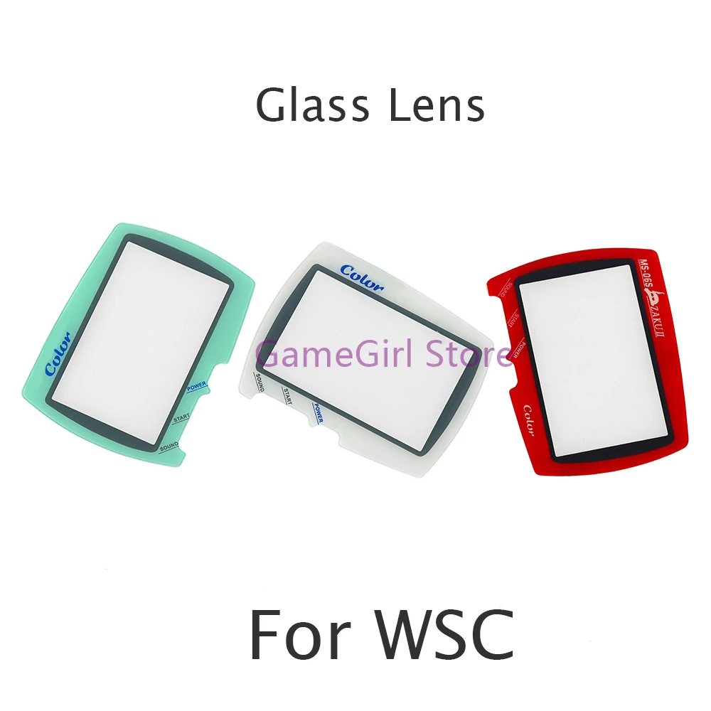 

1pc Glass Panel For WSC Screen Lens Protector Cover For BANDAI Wonder Swan Color