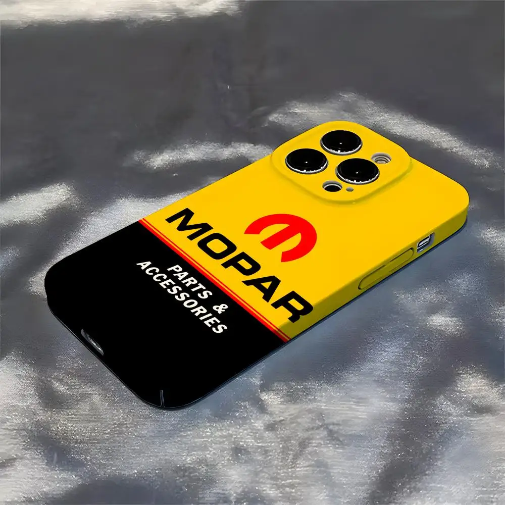 M-MOPAR Phone Case For Iphone 16 Pro Max 15 Pro 13 14 12 11 8 7 Plus X XR XS Max All Inclusive Cover