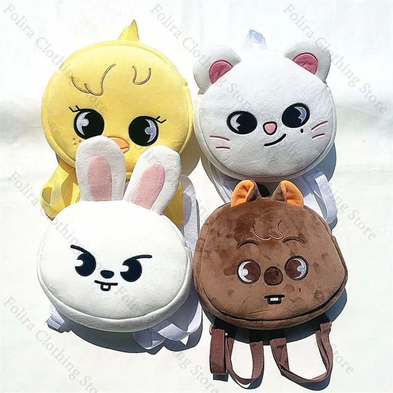 Kpop Fashion Bangchan Woojin Lee Know Minho Fans Ransel Lucu Kawaii Tas Mewah Hadiah Ulang Tahun Desain Bordir Tas Wanita