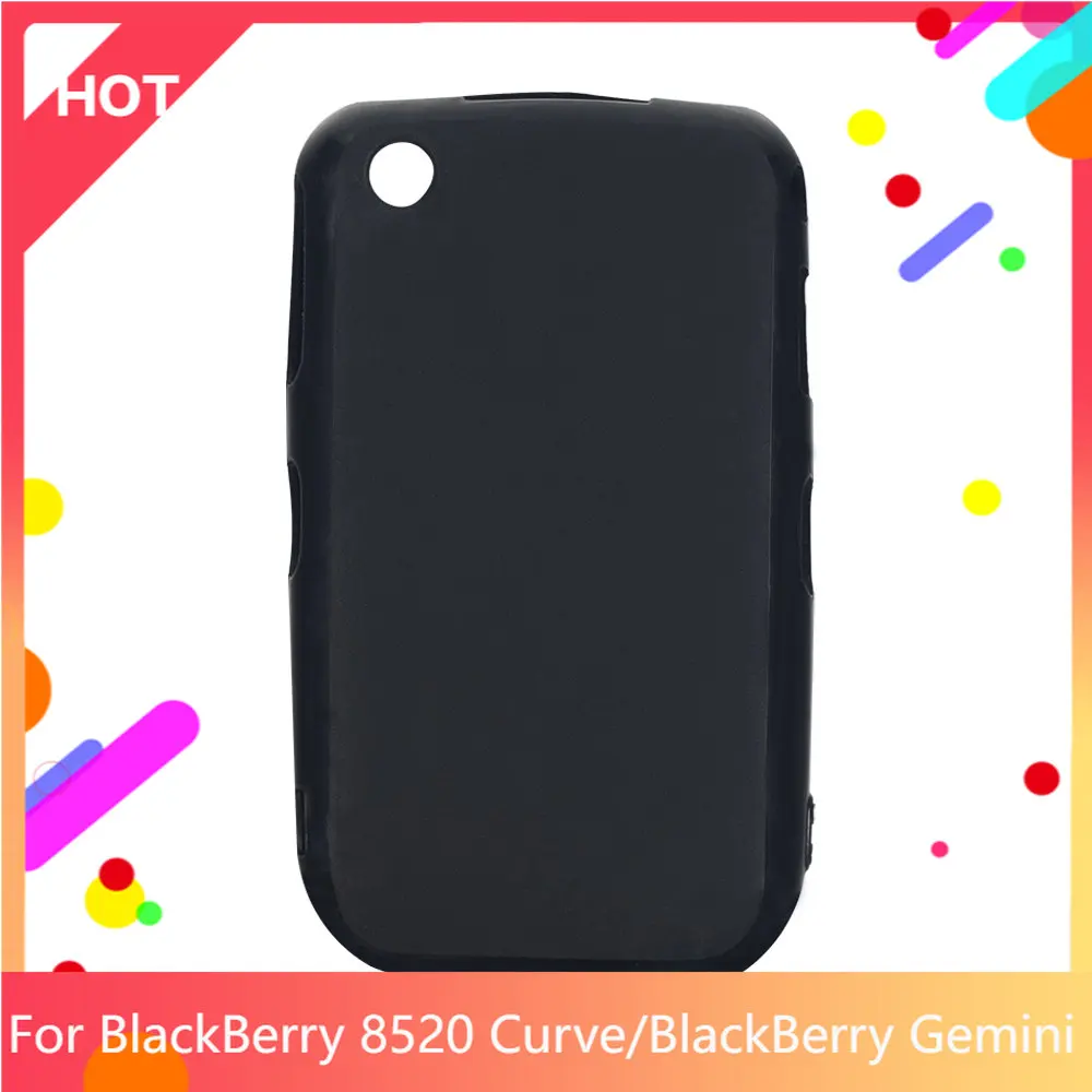 8520 Curve Case Matte Soft Silicone TPU Back Cover For BlackBerry Gemini Phone Case Slim shockproo