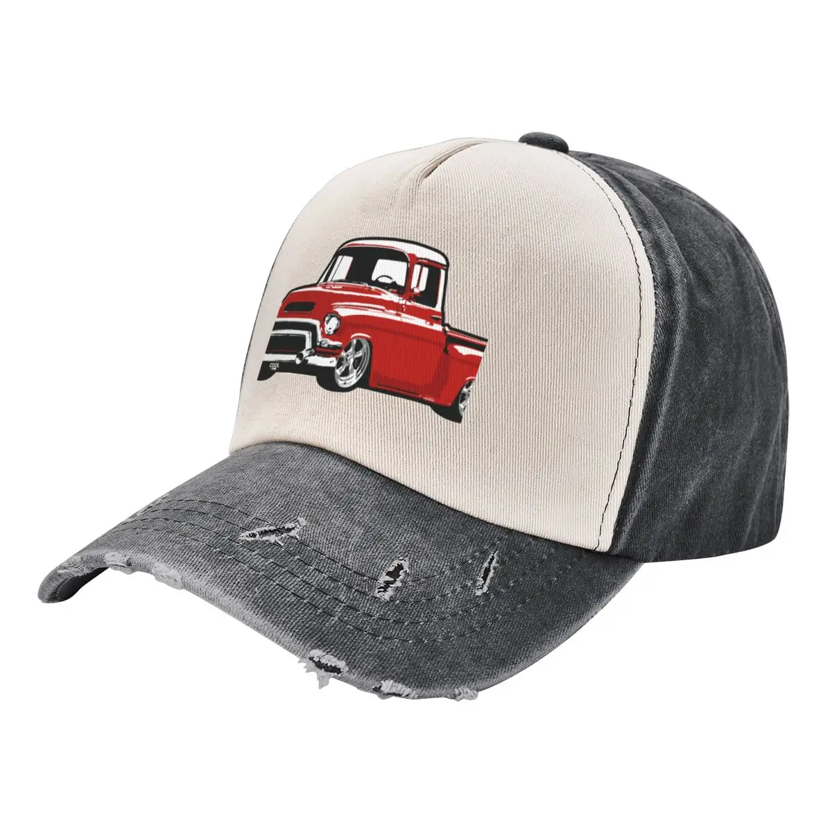 

Red 50s G Truck Baseball Cap fishing hat Beach Outing party Hat Mens Hats Women's