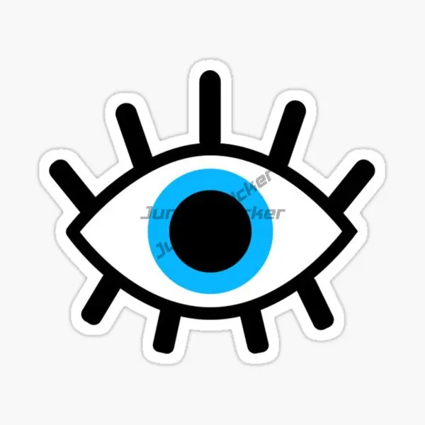 

Personality Creative Cartoon Hand Drawn Eyes Stickers Funny Laptop Truck Camper Wall Bicycle Waterproof PVC Decal Accessories