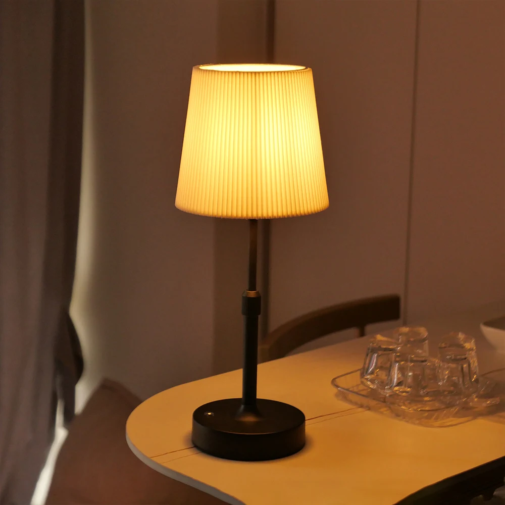Rechargeable Fabric Touch Table Lamp 2