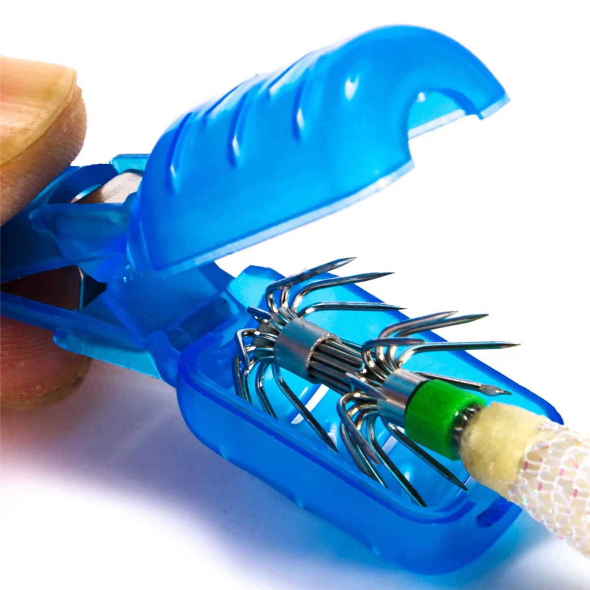 20 Pcs Octopus Squid Fishing Lures Shrimp Jig Hook Covers Pesca Protector Caps Sizes Baits Tool Cover Hooks Safe Small image 4