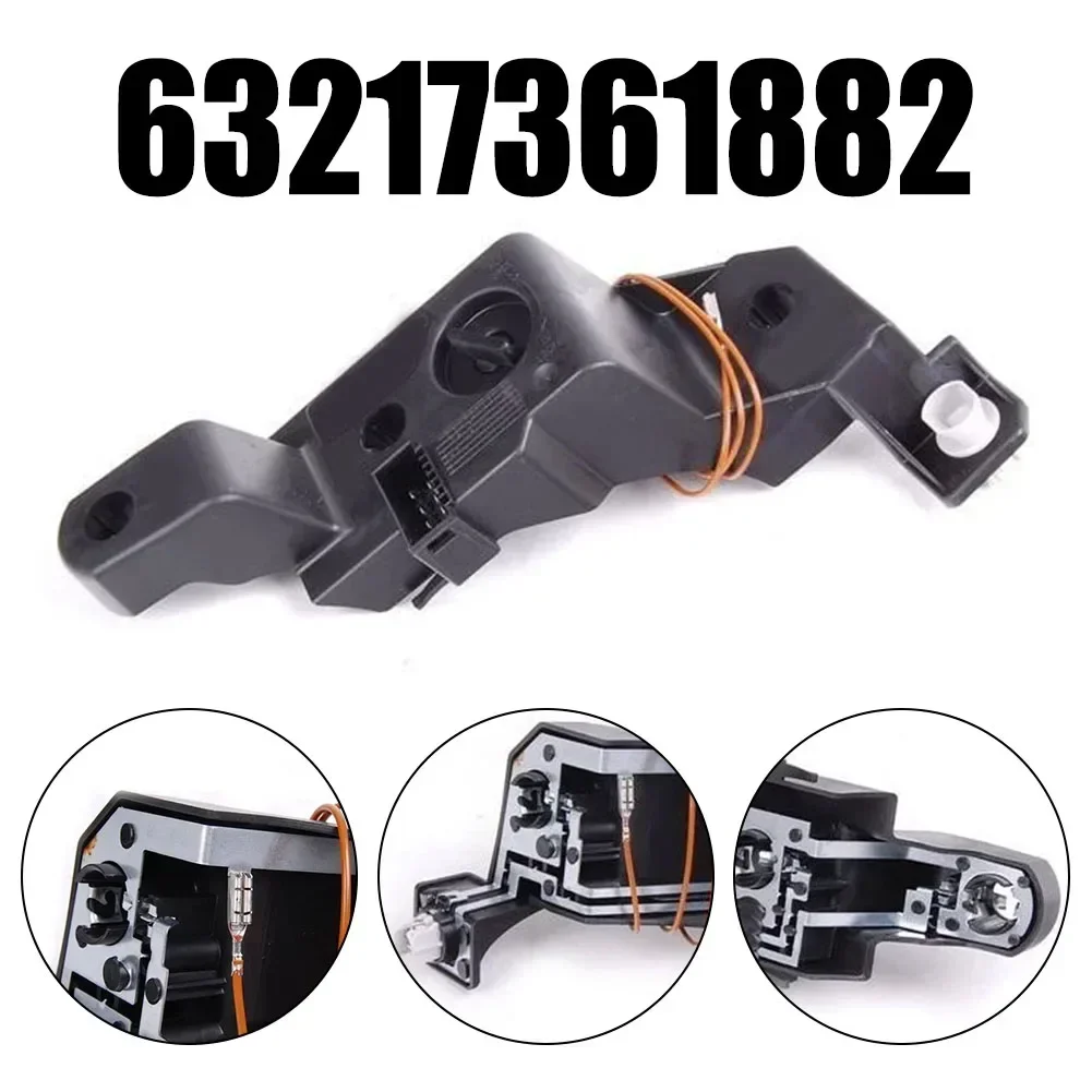 

Rear Right Light Socket Panel Black ABS Replacement Parts 63217361882 For BMW For E60 LCI 2007-2010 SALOON