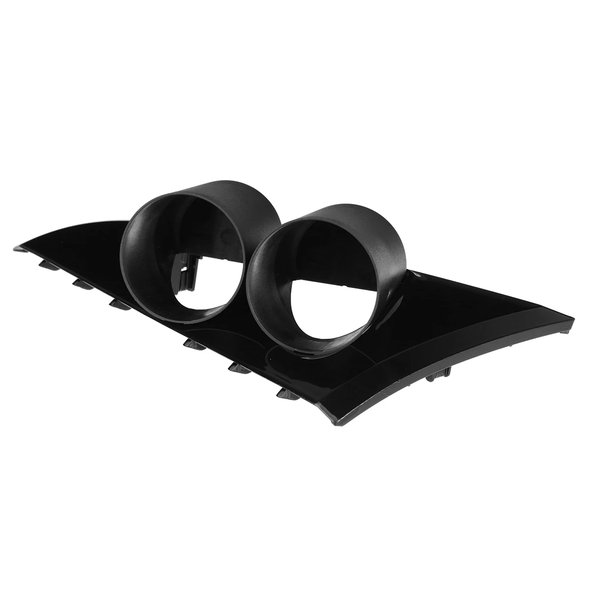 52MM Car Glossy Black Gauge Pod Dash Mount Twin Gauge Meters Holder for Ford Falcon BA BF 2002-2011