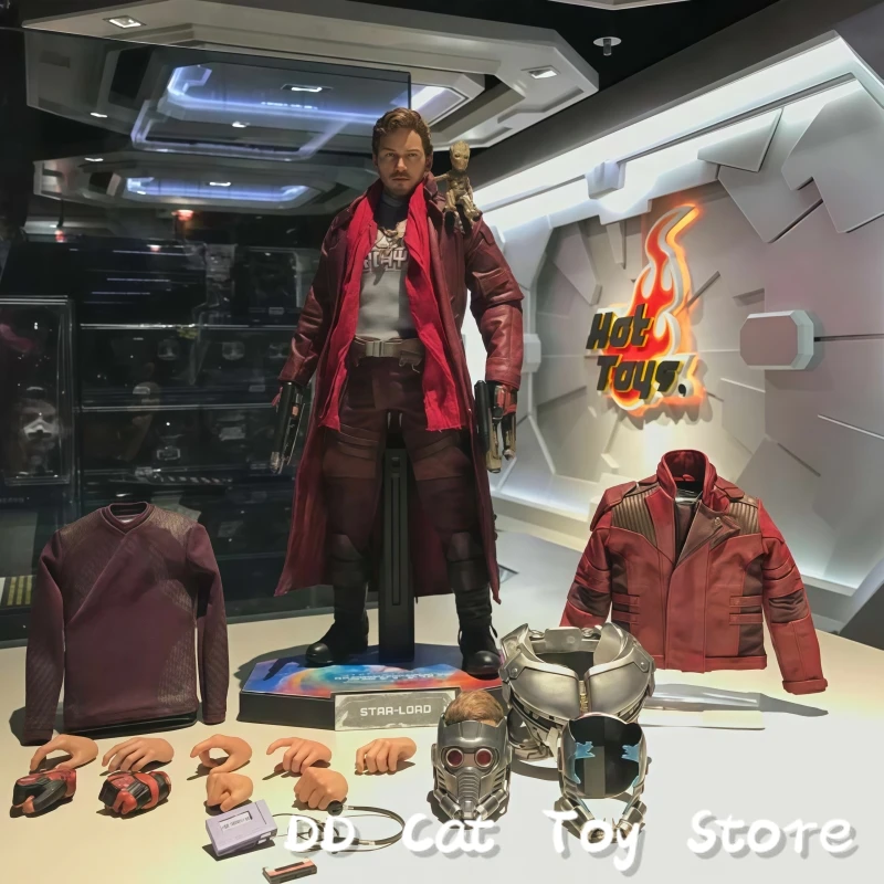 

In Stock Original Hot Toys HT MMS420 MMS421 1/6 Star Lord 2.0 Guardians Of The Galaxy 1/6th Scale Collectible Action Figure
