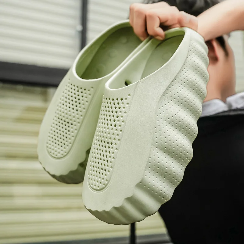 ArfaStep Unisex Massage Slippers EVA Thick Sole Clogs Foot Acupoint Massage Non-slip Breathable Indoor Outdoor Shoes image 6