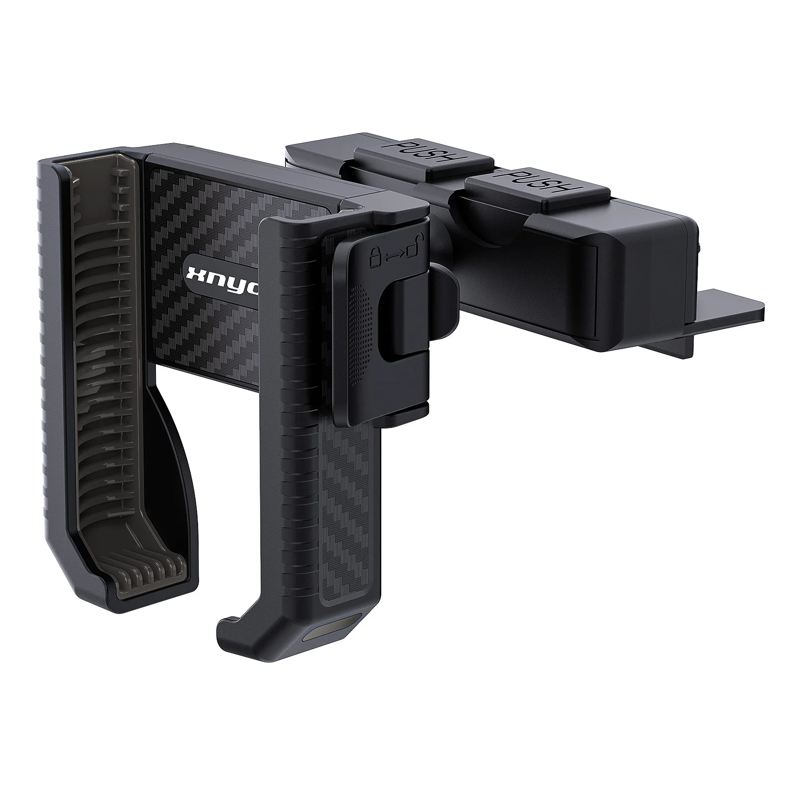 One Button Lock Car CD Slot Mobile Phone Holder with Memory Function Auto Bracket Stand for IPhone for Samsung 4-7 Inch Devices